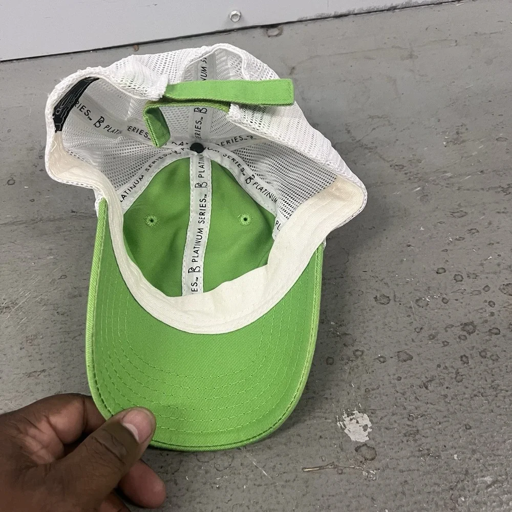 Platinum Series Women's Pistachio Ball Cap White Mesh Adjustable One‎ Size